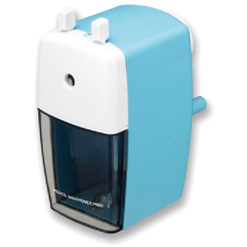 ■ASKA 手動えんぴつけずりき ブルー〔品番:PS60B〕【8687641:0】[送料別途見積り][掲外取寄][店頭受取不可]