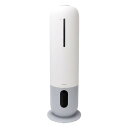 【即納在庫品】 マクロス 加湿器 超音波式 8L 上部給水 アロマ対応 MES-57 ホワイトグレー MES-57-WH