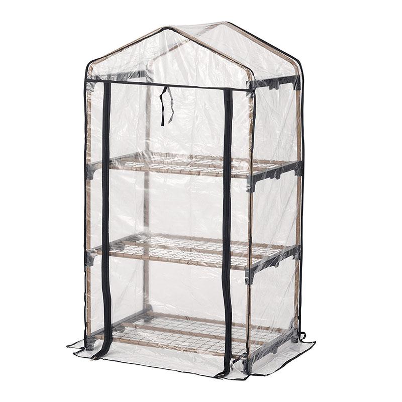 武田コーポレーション ビニール温室 3段 KOST-3M ビニールハウス 温室 組立簡単 家庭菜園 観葉植物