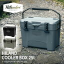 【即納在庫品】 ハイランダー クーラーボックス ハイランドクーラー 25L ダークグレー HCT-069 保冷 キャンプ BBQ HCT-069