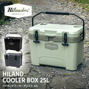 【即納在庫品】 ハイランダー クーラーボックス ハイランドクーラー 25L セージグリーン HCT-070 保冷 キャンプ BBQ HCT-070