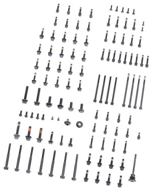 【ハーレー純正】 ハードウェアキット フルエンジン ブラック 12600256