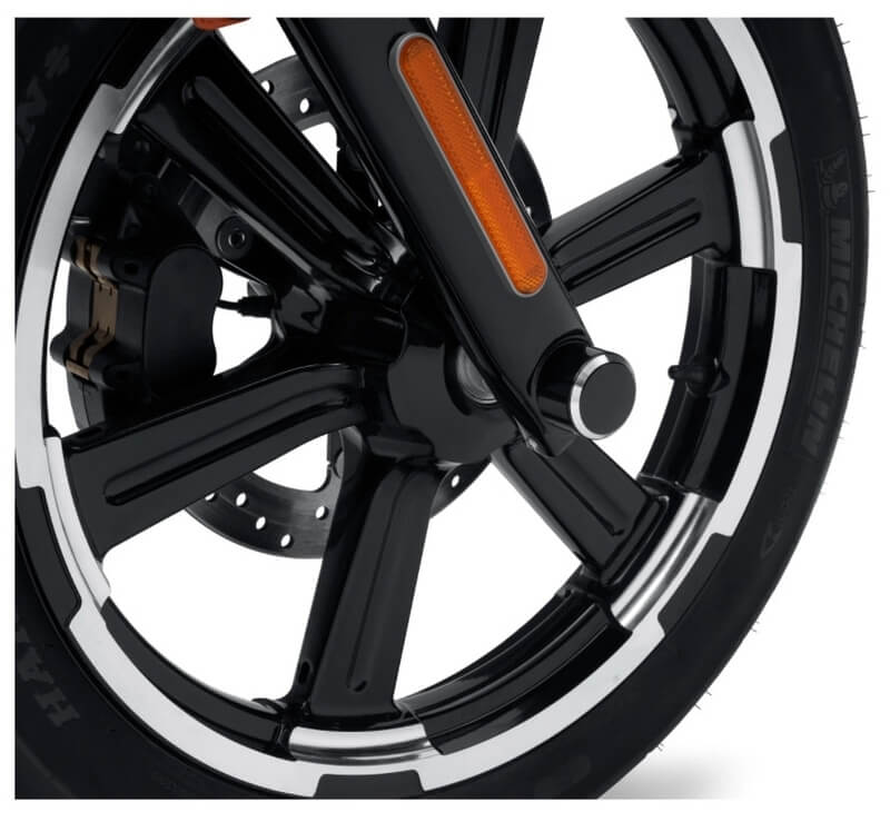 【ハーレー純正】 マシンカットフロントアクセルナットカバー 43000212