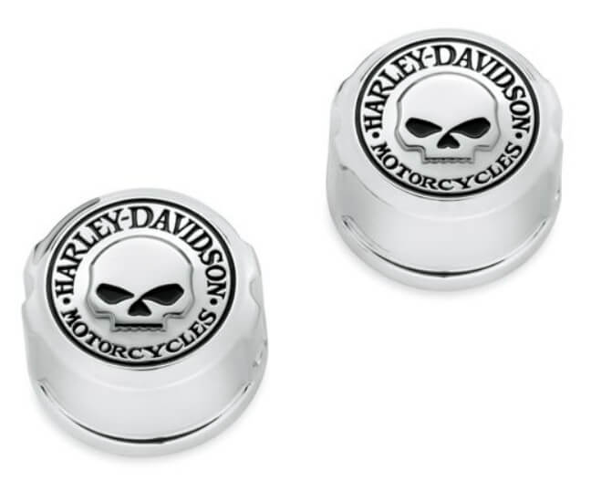 【ハーレー純正】 スイングアーム・ピボットボルトカバーキット/ウィリーG・スカル・コレクション 4323..