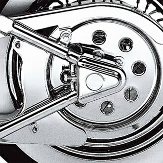 【ハーレー純正】 スイングアーム・アクスルカバー クローム 47596-91B