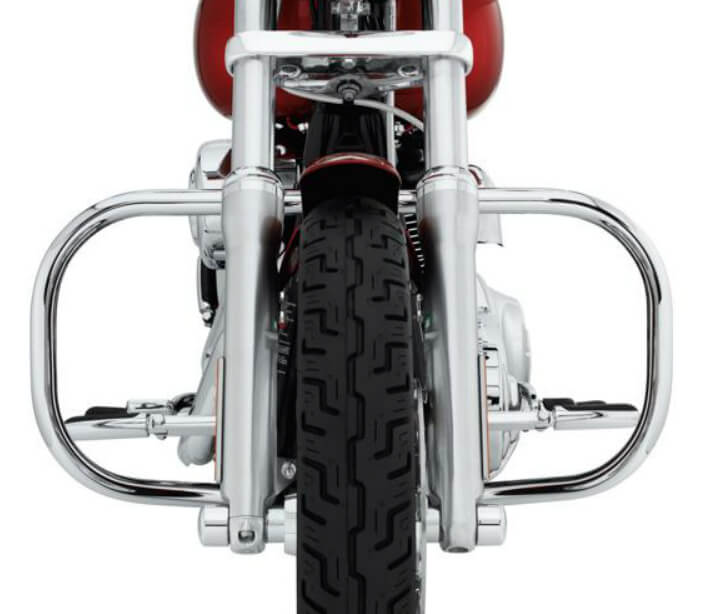 【ハーレー純正】 エンジンガードキット クローム ダイナ 49010-06