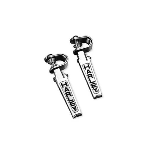 【ハーレー純正】 エンジンガードマウントフットペグ HEAREYロゴ 49102-86T