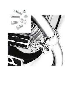 【ハーレー純正】 エンジンガード・フットペグマウント・クローム・ハードウェアキット 94140-02