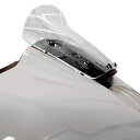 ハーレー 2024以降 ストリートグライド 9.5インチ ウィンドシールド (クリア) ウィンドベスト