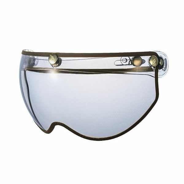 フリップアップ ハーフシールド ブラウントリム ライトスモーク フィーチャー(2)