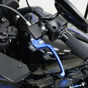 ハーレー M8ソフテイル アルミ アジャスタブルレバーセット スタンダードタイプ (ブルー/シルバー) スピードラ