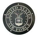 ハーレー M8ツーリング AIR FORCE#1デザイン ダービーカバー フラットブラック ビックバガー