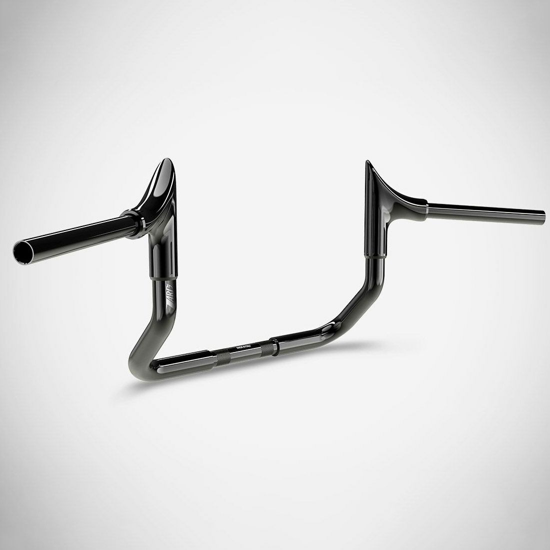 ハーレー 2024以降 ストリートグライド ブル 10インチ ハンドルバー (グロスブラック) ザード