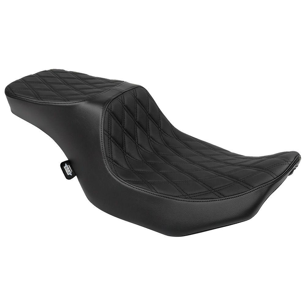 ハーレー 2024以降 FLHX FLTRX プレデター3 2UPシート ダブルダイヤモンド ブラックステッチ ドラッグスペシャリティーズ