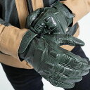 PILOT 2 MAN レザーグローブ グリーン バイシティ