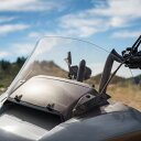 ハーレー 2024以降 ロードグライド ラージ ウィンドシールド (ブロンズ) クリアビューシールド