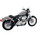 【バッサーニ】 RadialSweepers マフラー クローム 2007〜2013 スポーツスター(2)