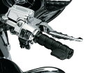 【クリアキン】ブラックISOグリップ 左右ペア ケーブルスロットル車用 6320