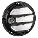 【Performance Machine】Scallopダービーカバー M8 Softail コントラストカット 0177-2075M-BM