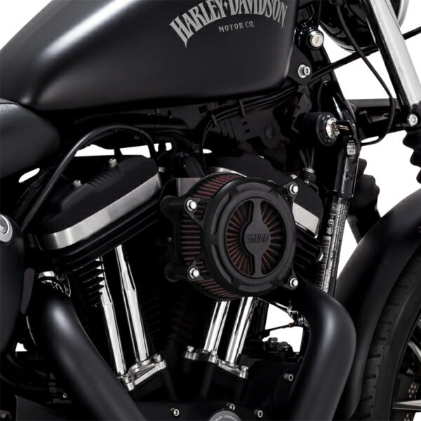 【Vance & Hines】VO2 ブレード エアクリーナー 1991〜2021 Sportster用 リンクルブラック 42349