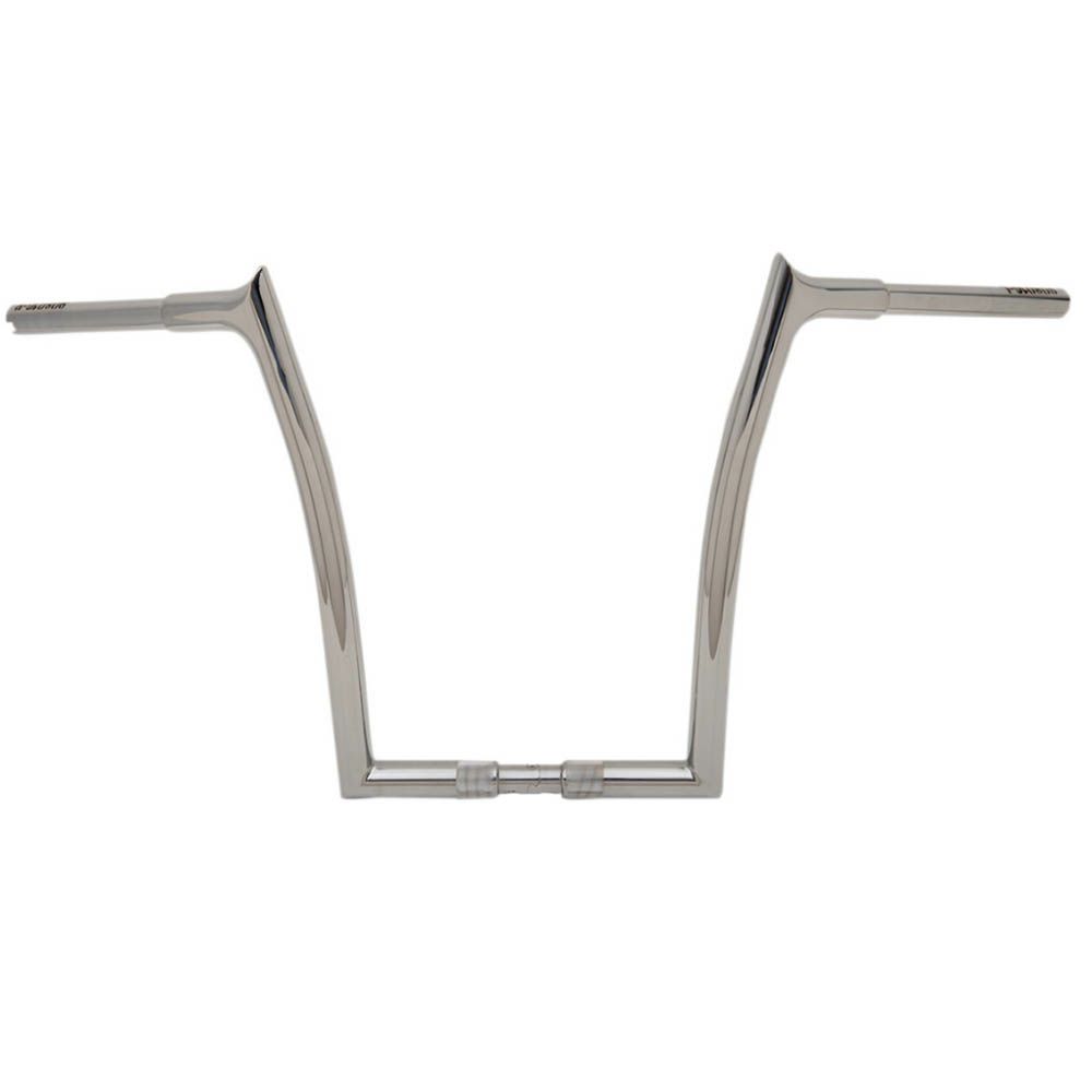 【ファットバガー】906016 1.25インチ EZインストール ポインテッドトップ ハンドルバー 16インチ クロ..