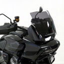 ハーレー Pan America用 アドベンチャースポーツスクリーン(285mm) ダークスモーク 【POWERBRONZE】460-hd101-002