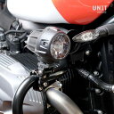 ハーレー Pan America用 アジャスタブル・補助ライトサポート 【UNIT GARAGE】UG-U078