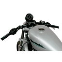ハーレー用 1インチ径 Speed Cafe ダウンハンドルバー フラットブラック 【TODDS CYCLE】0601-4663