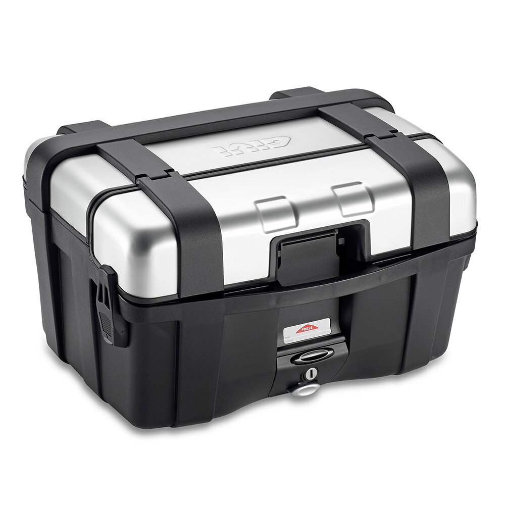 【GIVI】TRK46N MONOKEY トップケース 46L TREKKER　アルミフィニッシュ