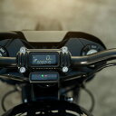 ハーレー M8 Softail デジタルゲージマウント付 Finnedライザー 【Rough Crafts】906446