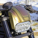 ハーレー Sportster S NRSスタイル ヘッドライトマスク(未塗装) 【Cult Werk】HD-SPS013