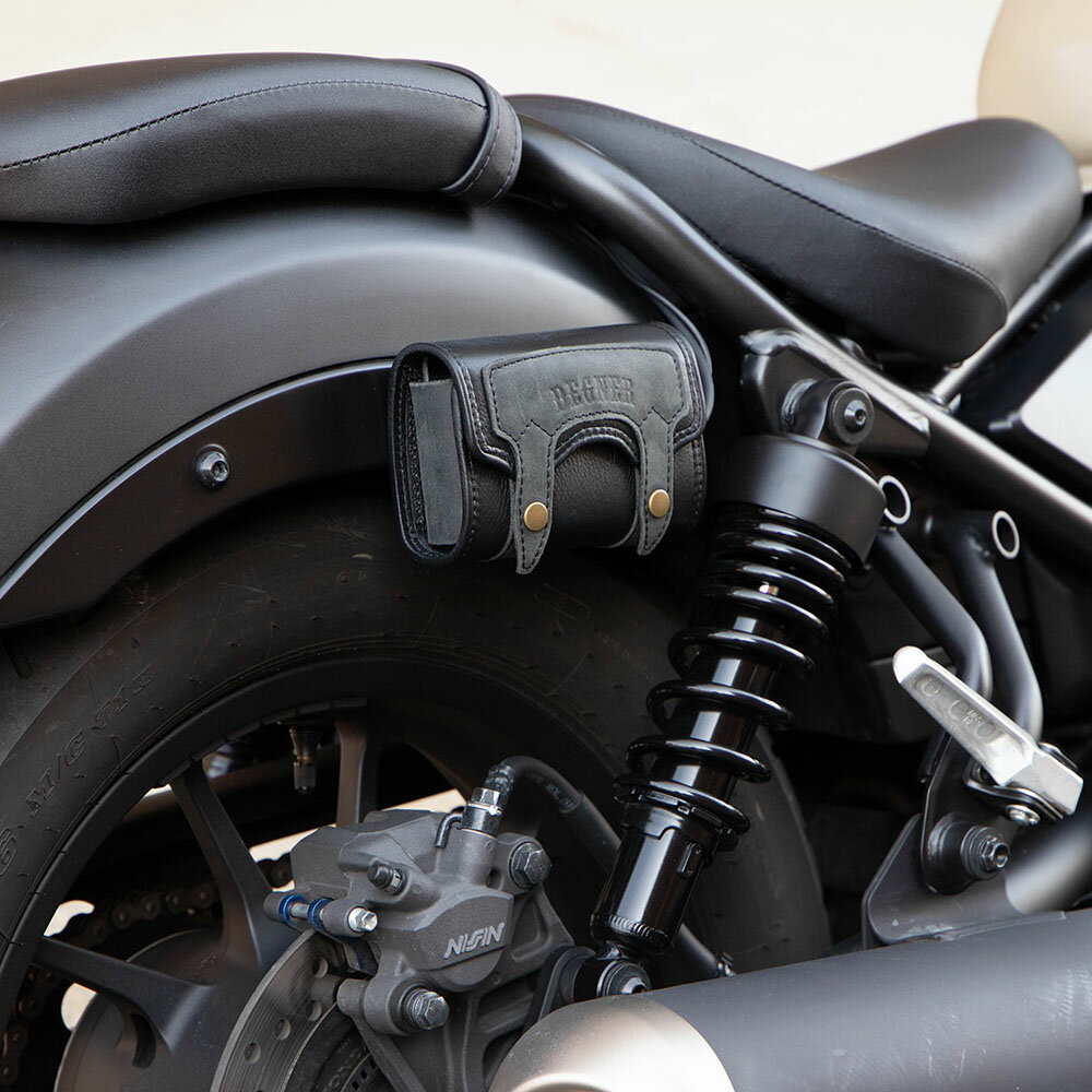 ビンテージ レザーETCケース ブラック 【デグナー】SB-91-BK