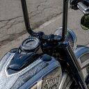 【Thunderbike】 オールドスタイル 1.25インチ径 ライザーキット 配線穴付(カスタムトリプル用)ブラック 51-74-070