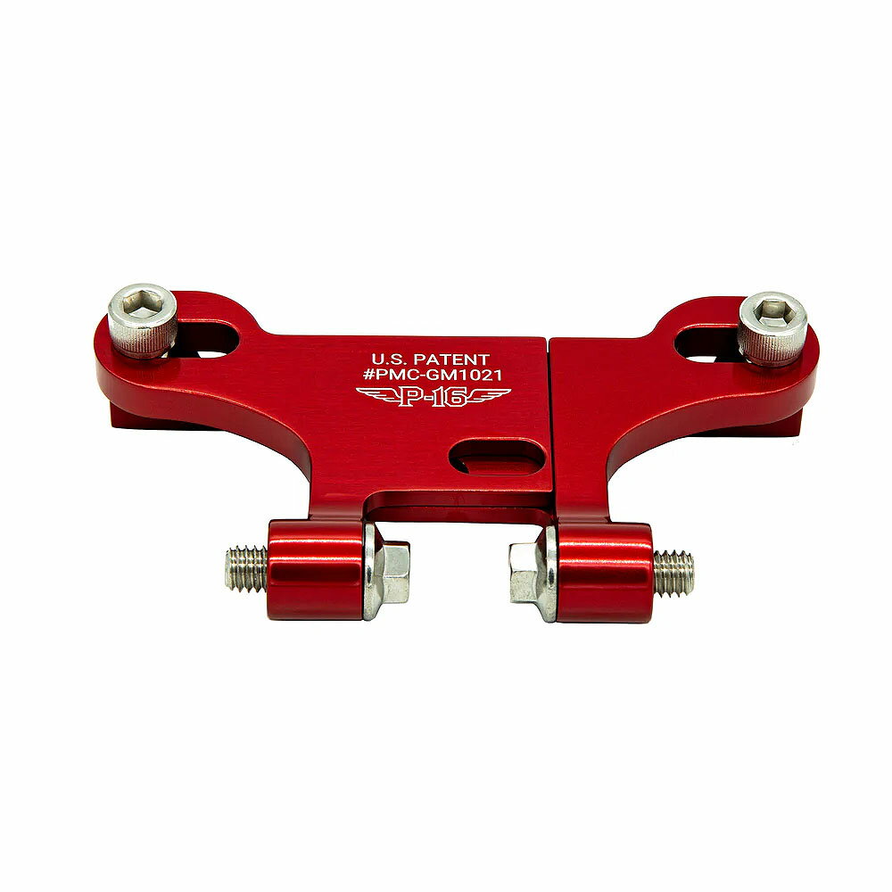 P16 ライザー用 メーターマウント レッド 【POWERPLANT】P16PRTGAGREDOS