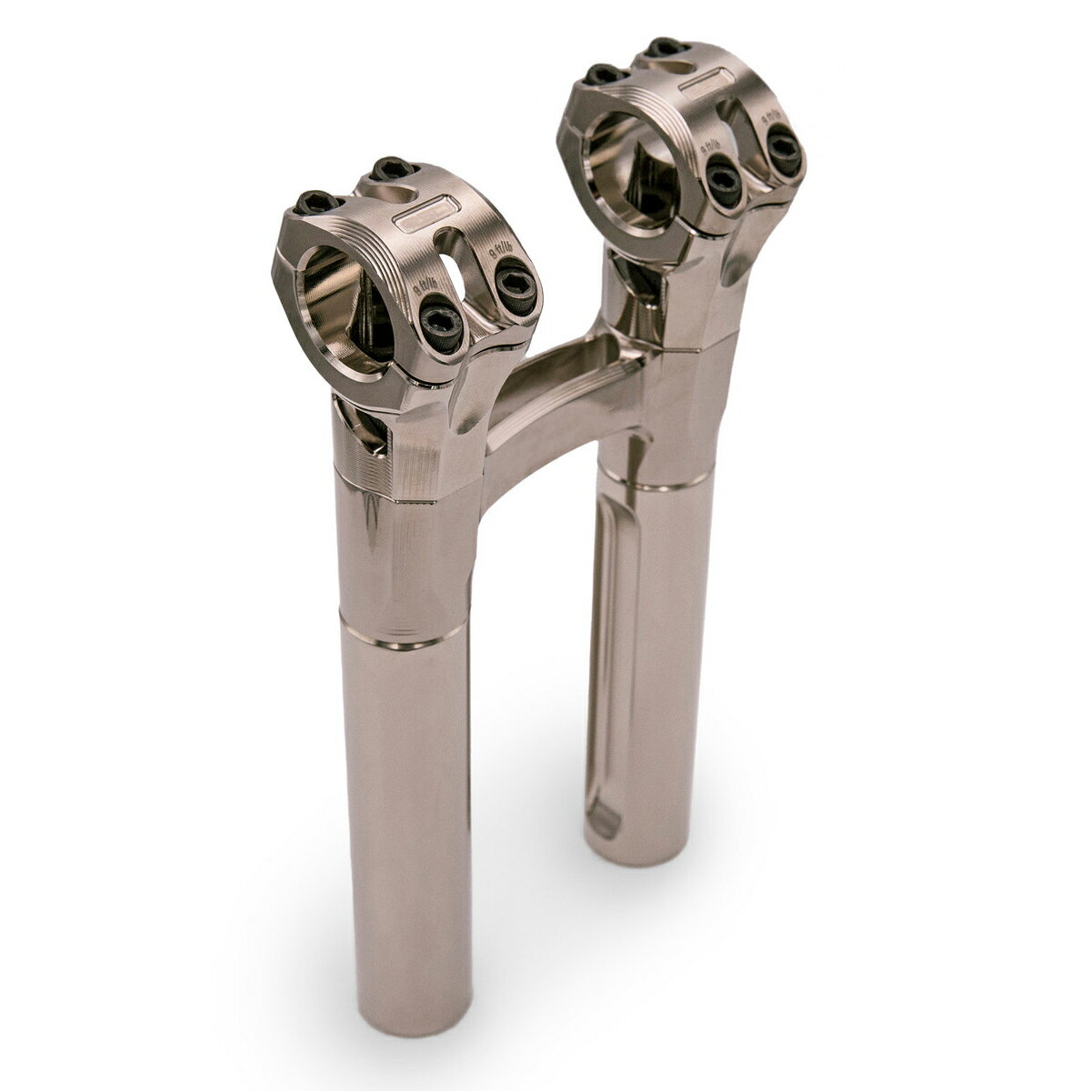 ハーレー SECTOR ストレートライザー(ツーピーストップクランプ) 9インチ ニッケル 【Roland Sands Design】14-20-0018-N