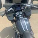 ハーレー ロードグライド 1.5インチ フラットトップ ハンドルバー/ケーブルキット 14インチ クローム 【Fat Baggers】619914
