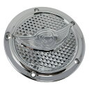 ハーレー ツーリング、トライク ダービーカバー ダイアモンドバック クローム 【Covingtons】C3075-C