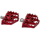 【FLO motorsports】V4 ミニ フロアボード レッド 122-8223