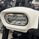 ハーレー スポーツスターS ファット・ヘッドライトカバー(未塗装) 【Ricks Motorcycles】36-2001200-0