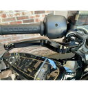 スポーツスターS、ナイトスター アジャスタブル ブレーキ、クラッチレバーセット ブラックエンド 【probrake】HB2047-SW