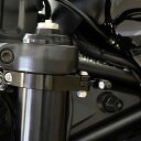 スポーツスターS M5スタッド用 フロントウィンカーブラケットセット (ブラック) SPEEDRA AWBHD02BK