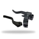 ハーレー 2004〜2013 スポーツスター用 Easier Pull 2フィンガー レバーセット ブラック 【1FNGR】1FNHD2FGCMB5-BLKY