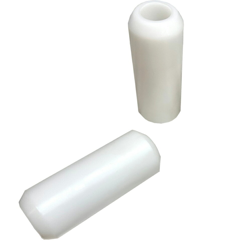 【BUNG KING】M8ソフテイル パッセンジャー側 交換用スライダー スムーズ ホワイト　USSWHT-SM-PR