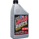 【LUCAS】 ハイパフォーマンスオイル 10W-40 1クオート
