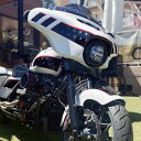 【KLEENMOTO】 RIGID ADAPT XP LEDヘッドライト 取り付けブラケット、ハーネスキット 2014以降ストリートグライド 300414-FL...