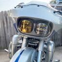 【KLEENMOTO】 RIGID ADAPT XP LEDヘッドライト 取り付けブラケット、ハーネスキット 1998〜2013 FLTR 300415-FLT...