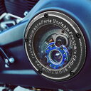 T.P.P VP(可変圧力)クラッチ ブルー ダイアモンドカット M8ソフテイル 【TAK'S PERFORMANCE PARTS】TPP013-S-BLUE-...