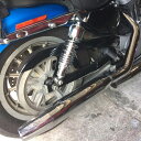 Drag Specialties リアサスペンション 11.5インチ (クローム) 【2004〜2021 XL スポーツスター】1310-1296
