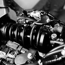 Legend Suspension Revo-A 伸び側減衰調整付 スタンダード・リアサスペンション 12.5インチ (ブラック) 【M8 ソフテイル】1310...