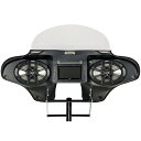 【HOPPE INDUSTRIES】 バットウイングフェアリング タッチスクリーンオーディオ 6x9インチスピーカー FLSTC、FLSTF